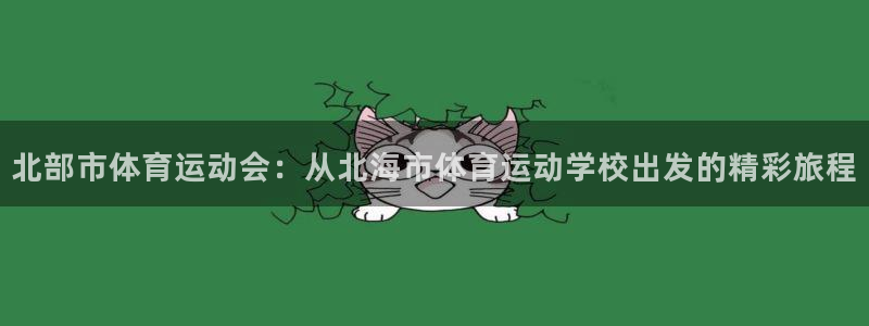 北部市体育运动会：从北海市体育运动学校出发的精彩旅程
